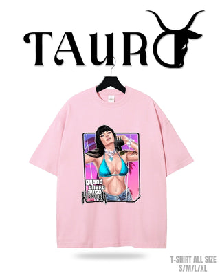 T-shirt Tauro traje de baño azul