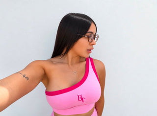 BT Curve Set Pink - vista frontal con logo BT corregido