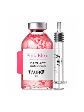Pink Elixir PDRN Glow Boosting Ampoule TAURO Skin - ampolla 30 ml con aplicador